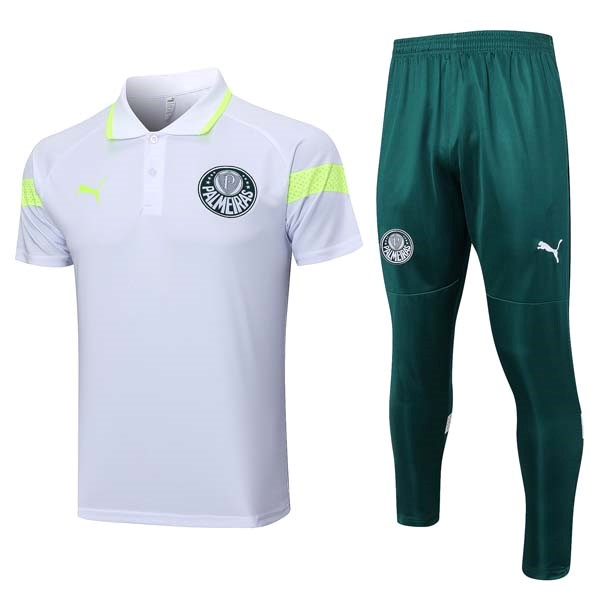 Polo Palmeiras Set Completo 23/24 Bianco Verde